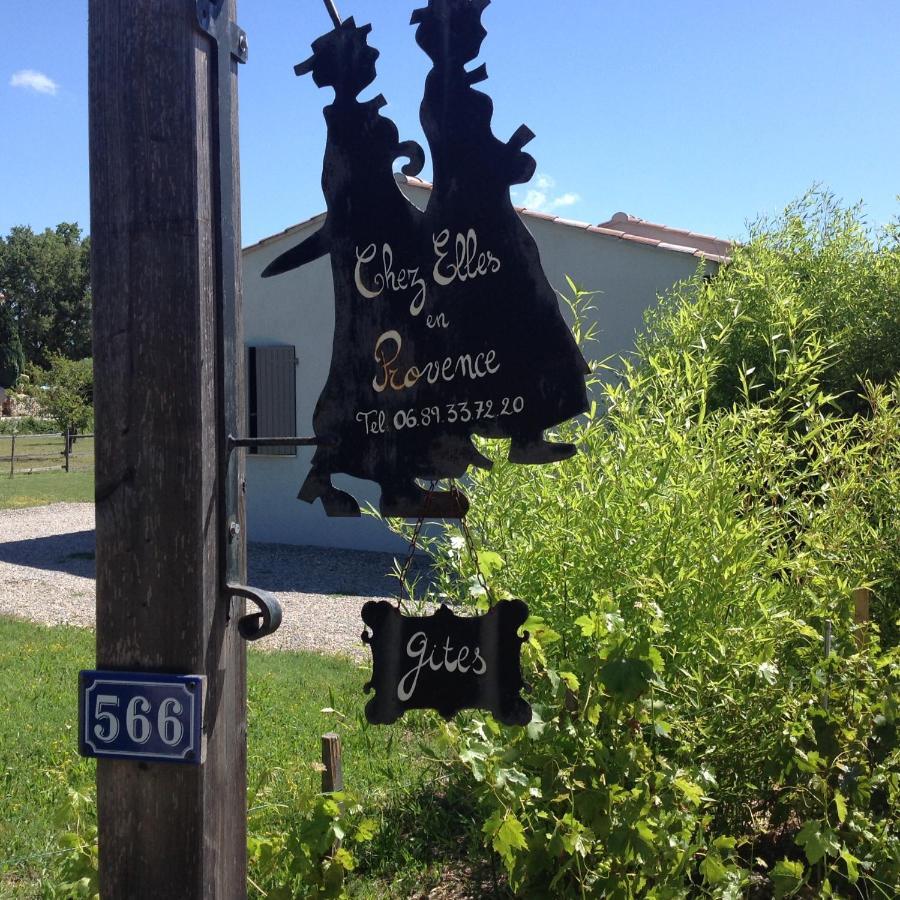 Chez Elles En Provence Villa น็องส์-เลส์-แป็งส์ ภายนอก รูปภาพ